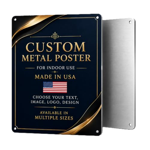 Custom Metal Posters by BCB Print - Personalized Metal Wall Art with Your Photo
