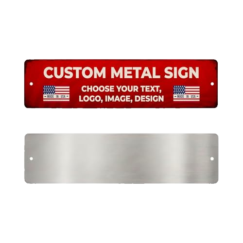 Custom Metal Sign by BCB Print - Personalized Metal Sign with Your Photo