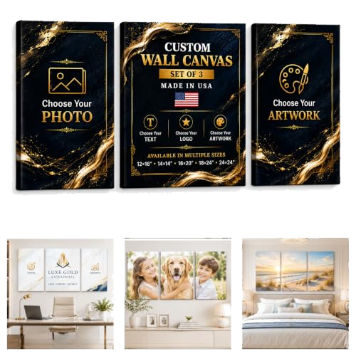 Custom Wall Canvas by BCB Print - Personalized Canvas Print with Your Photo