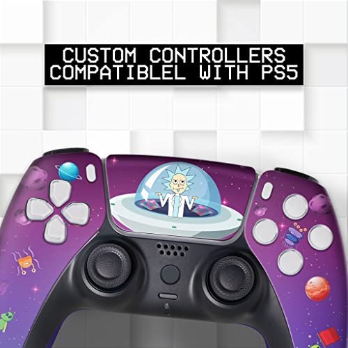 Ricky - Morty Custom PS-5 Controller Wireless compatible with Play-Station 5 Console by BCB Controllers | Proudly Customized 