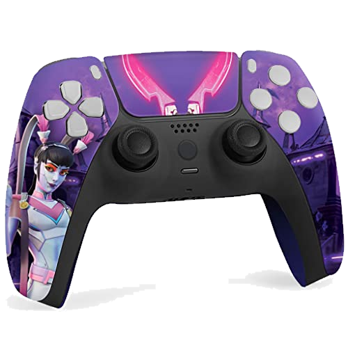 Tassukki 2.0 Custom PS-5 Controller Wireless compatible with Play-Station 5 Console by BCB Controllers | Proudly Customized in USA with Permanent HYDRO-DIP Printing (NOT JUST A SKIN) (MODDED)